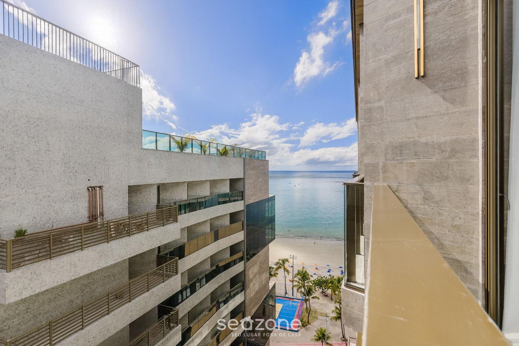 Nwts - Estudios Com Vista Lateral Mar Em Iii Apartamento *