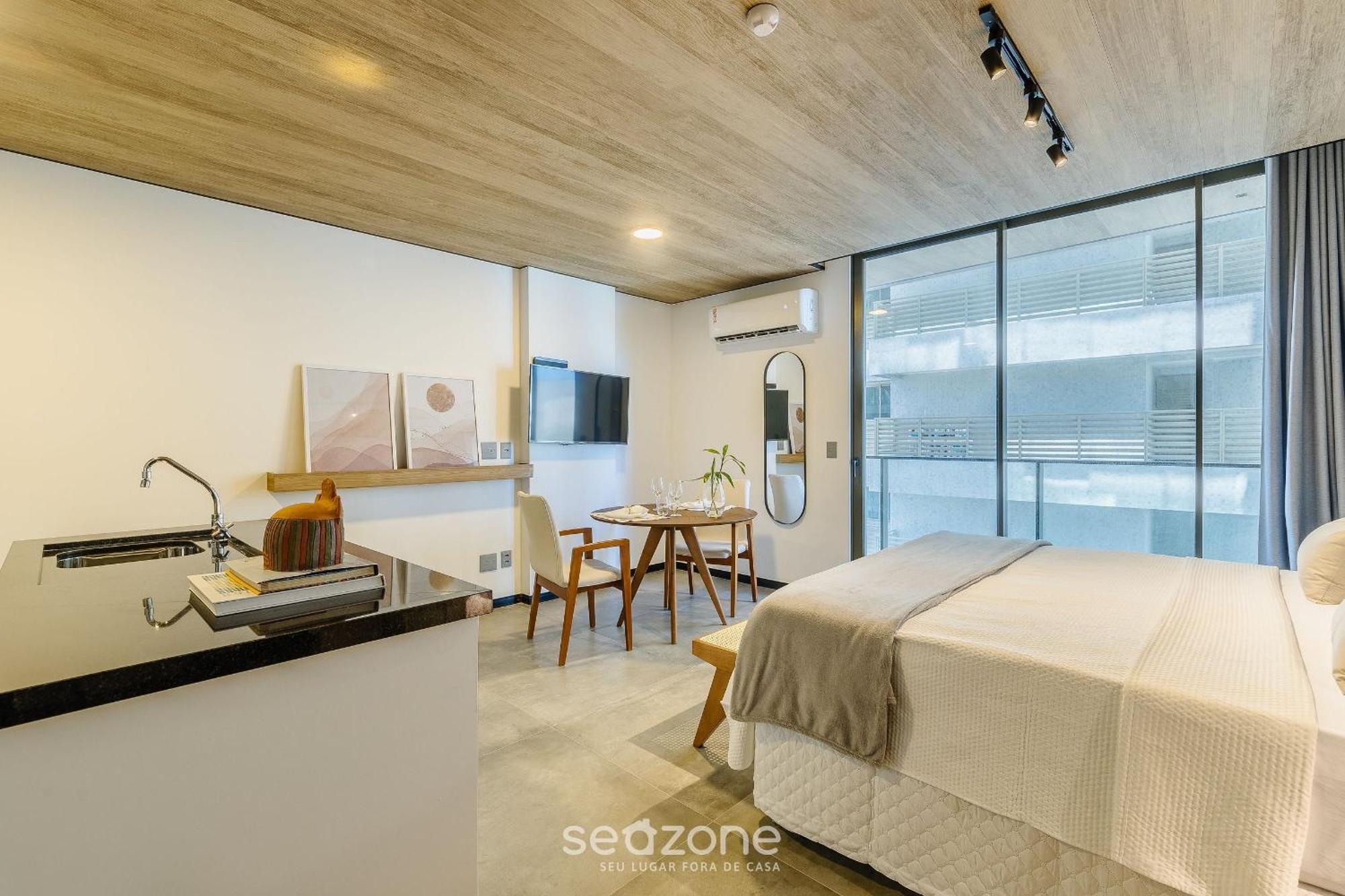 Nwts - Estudios Com Vista Lateral Mar Em Iii Apartamento *